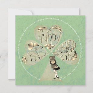 Carte De Remerciements Saint Patrick's Day Leprechaun