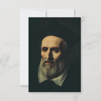 Carte De Remerciements Saint Philip Neri Apostle of Joy Holy Card