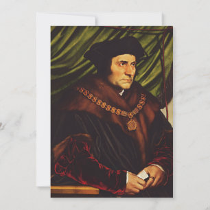 Carte De Remerciements Saint Thomas More 