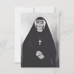 Carte De Remerciements Sainte Faustine Kowalska