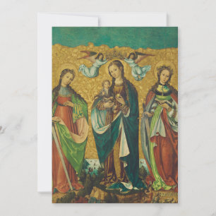 Carte De Remerciements Sainte Perpétue et Félicité