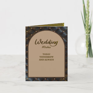 Carte De Remerciements Salutations et voeux du Mariage royal Félicitation