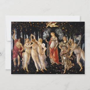 Carte De Remerciements Sandro Botticelli - La Primavera