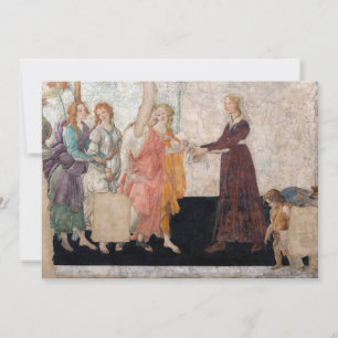 Carte De Remerciements Sandro Botticelli - Vénus et les Trois Grâces