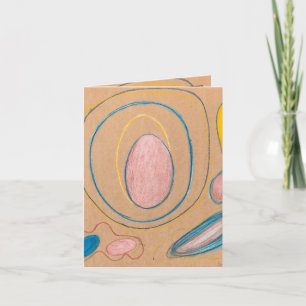 Carte De Remerciements Sans titre, 1908 par Hilma af Klint
