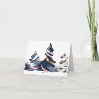 Carte De Remerciements Sapin de Noël