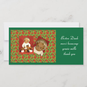 Carte De Remerciements Sasha DANKE Fotokarte