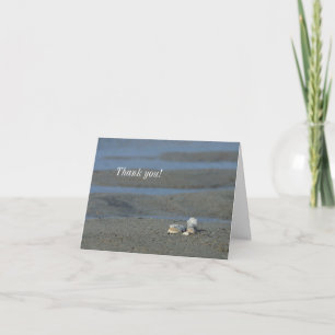 Carte de remerciements Seashell Pile