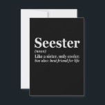 Carte De Remerciements Seester Noun Definition Best Sister Funny Gift<br><div class="desc">sister,  seester,  definition,  famille,  bigsis,  gift,  birthday,  funny,  sarcastic, gift, </div>