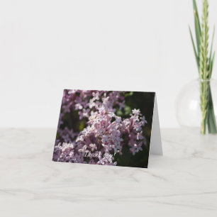 Carte De Remerciements Sentez Que Lilac
