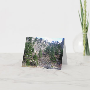 Carte De Remerciements Sentier dans le comté de Jefferson, Colorado