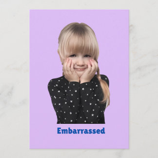 Carte De Remerciements sentiments des enfants