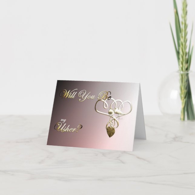 Carte De Remerciements Serez-vous notre participation à la demande de car (Devant)