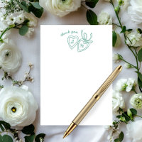 Serrure de coeur Whimsical Doodle Croquis moderne