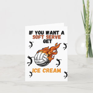 Carte De Remerciements si vous voulez un service doux obtenir de la glace