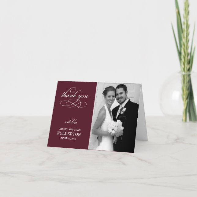 Carte De Remerciements Simply Pretty Thank You Card (Devant)