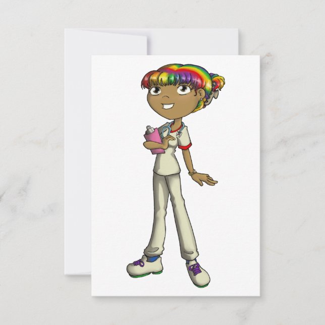 Carte De Remerciements Soins (Devant)