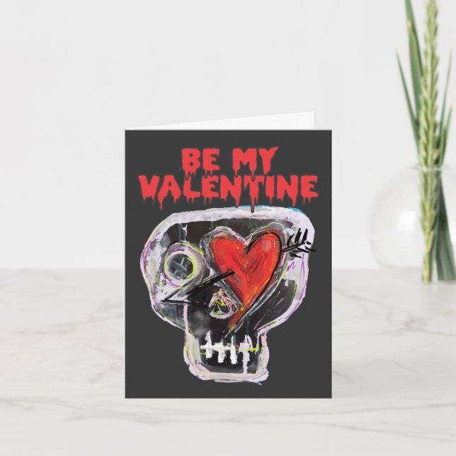 CARTE DE REMERCIEMENTS SOIS MA VALENTINE (Devant)