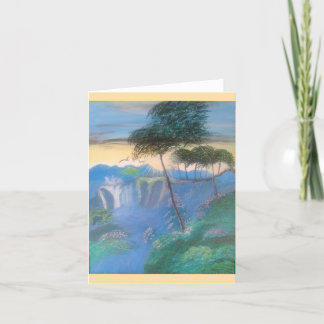 Carte De Remerciements Soleil levant