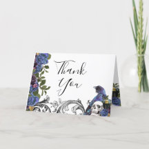 Sombre Corbeau violet Rose Mariage gothique