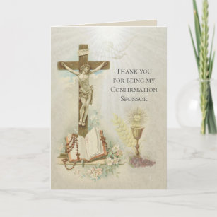 Cartes De Vœux Confirmation Catholique Zazzle Fr