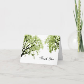 Carte De Remerciements Spring Trees 2 - Thank You Card
