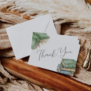 Carte De Remerciements Storybook Thème Nouveau Baby shower de chapitre