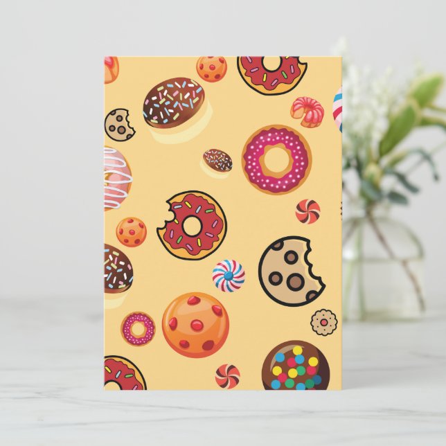 Carte De Remerciements Sucres 2 (Debout devant)