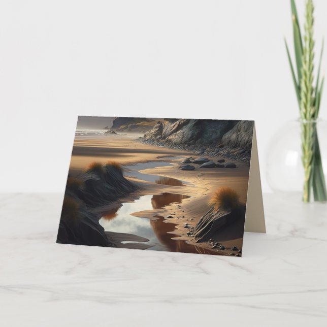 Carte De Remerciements Sunset (Devant)
