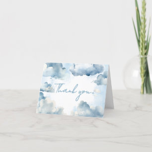 Carte De Remerciements Sur Cloud Neuf Baby shower Party