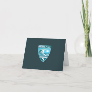 Carte De Remerciements Surf Solana Beach Californie