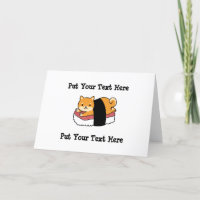 Sushi Shiba Inu - Chien mignon Japonais