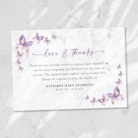 Sympathy Papillons funéraires