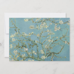Carte De Remerciements Tableau des fleurs d'amandes de Van Gogh