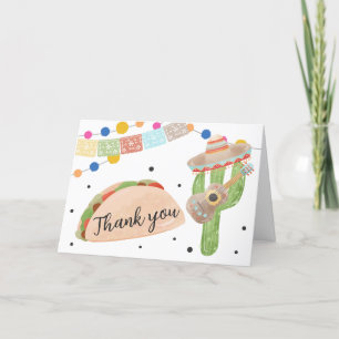 Carte De Remerciements Taco Bout A Baby Cactus Baby shower