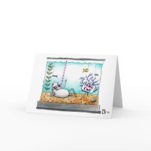 carte de remerciements "Tank Ewe"