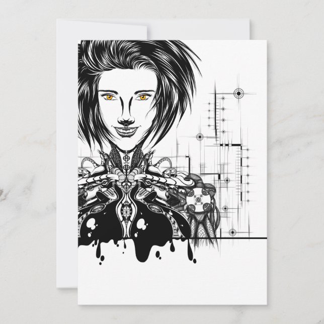 Carte De Remerciements Tarjeta de agradecimiento plana (Devant)