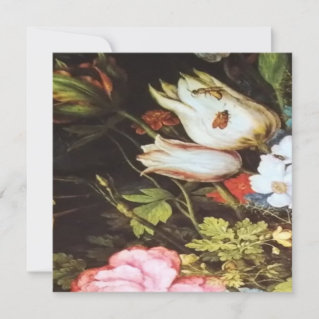 Carte De Remerciements tasse fleurs de marguerite (Devant)