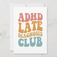 TDAH diagnostic tardif Club Funny Neurodiversity C