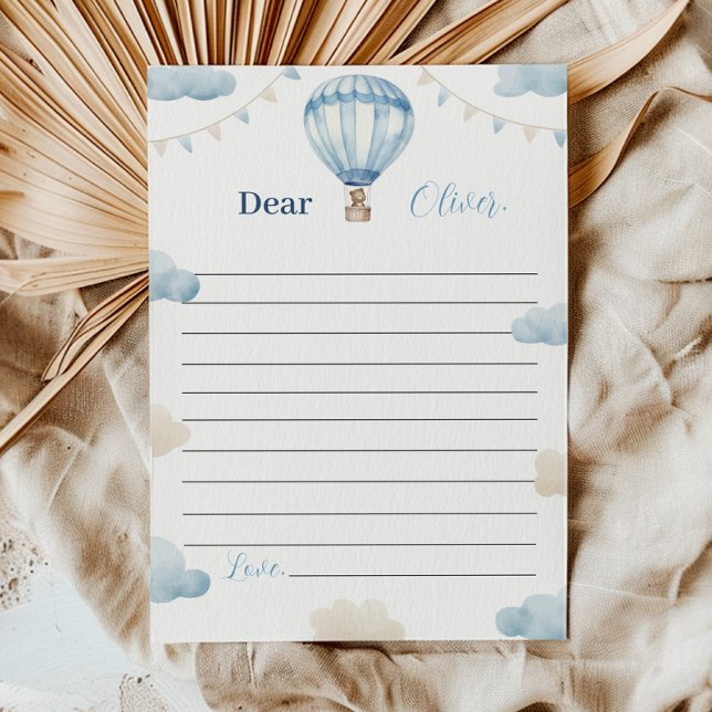 Carte De Remerciements Teddy Bear Anniversaire heure Capsule Message Card (Créateur téléchargé)