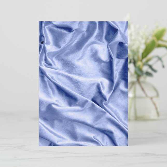 Carte De Remerciements Texture du tissu 2 (Debout devant)