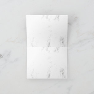 Carte De Remerciements Texture Grunge Monochrome Minimaliste