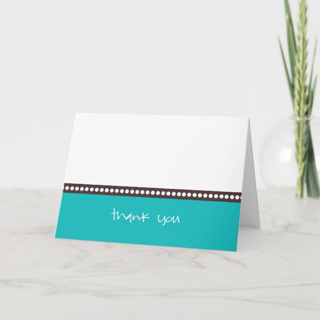 Carte De Remerciements thank you card (Devant)