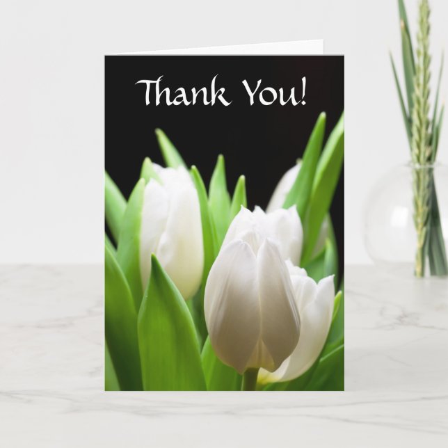 Carte De Remerciements Thank You! Card (Devant)