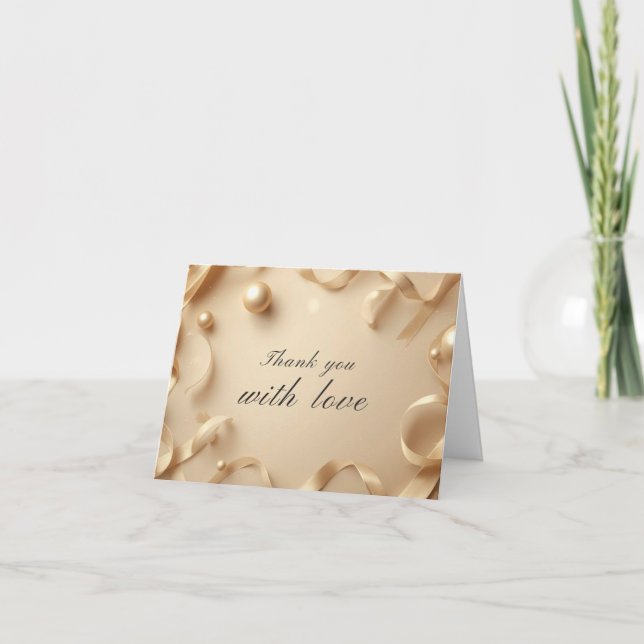 Carte De Remerciements Thank you card (Devant)