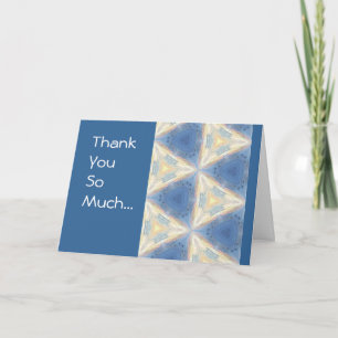 Carte De Remerciements Thank You So Much.