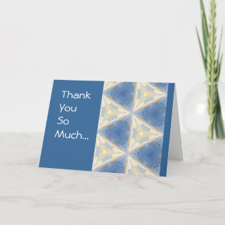Carte De Remerciements Thank You So Much.