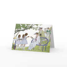 Thé dans le jardin vintage pour la fête des mères