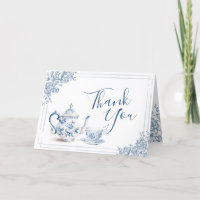 Thé de mariage dans le jardin victorien bleu pouss