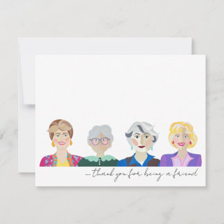 Carte De Remerciements The Golden Girls Notecards